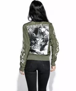 Blackcraft Cult Mens Fiend - Unisex Lightweight Bomber