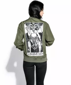 Blackcraft Cult Mens Tarot - Unisex Lightweight Bomber