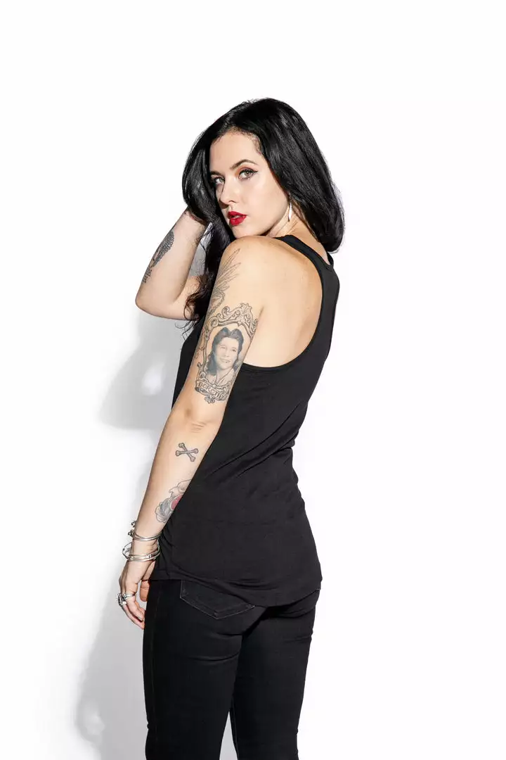 Blackcraft Cult Womens Spirits Of The Dead - Racerback Tank 4 Blackcraft Cult Womens Spirits Of The Dead - Racerback Tank