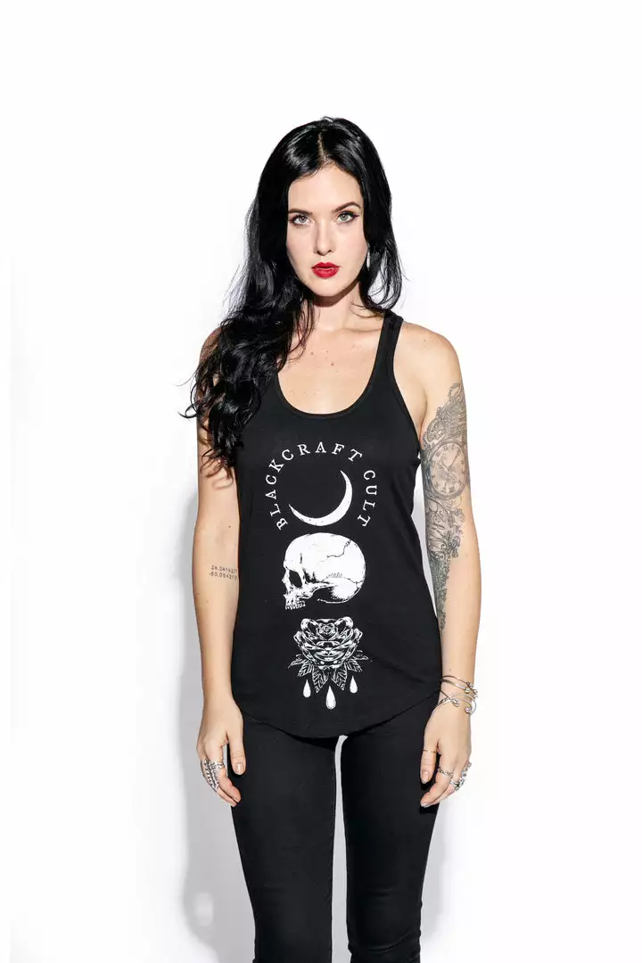 Blackcraft Cult Womens Spirits Of The Dead - Racerback Tank 3 Blackcraft Cult Womens Spirits Of The Dead - Racerback Tank