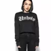 Blackcraft Cult Womens Unholy - Women's Cropped Crewneck