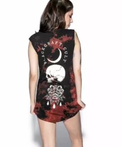 Blackcraft Cult Spirits Of The Dead Bleach Wash- Unisex Sleeveless Tall Tee