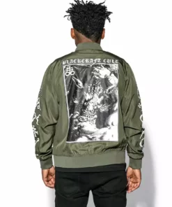 Blackcraft Cult Mens Fiend - Unisex Lightweight Bomber