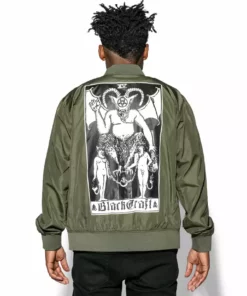 Blackcraft Cult Mens Tarot - Unisex Lightweight Bomber