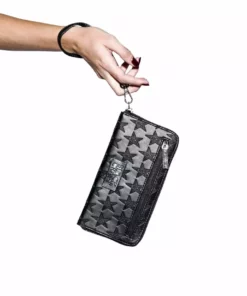 IDS Baphomet Embossed - Zip Around Phone Wallet