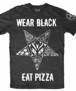 Blackcraft Cult Wear Black Eat Pizza Mens