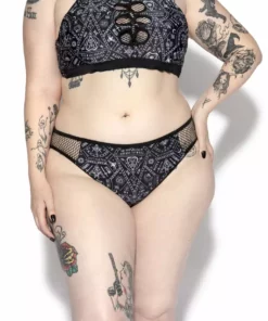 ACDC Alchemical Ouija Mesh Bikini Bottom Womens