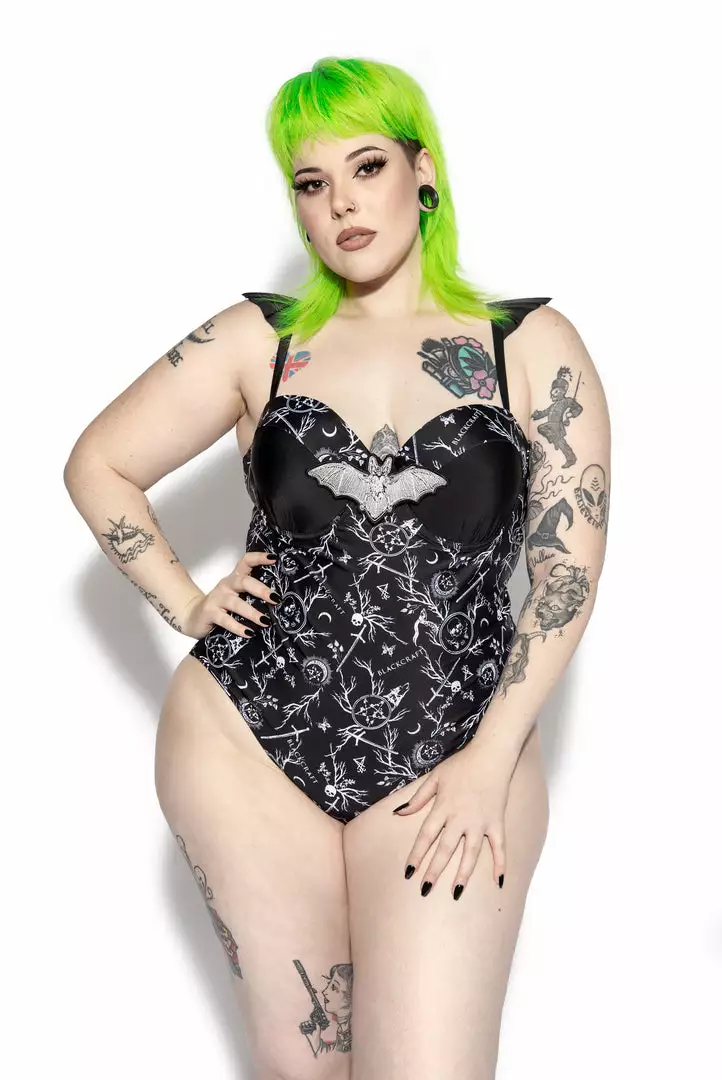 ACDC Mavis Demons Print One Piece 3 ACDC Mavis Demons Print One Piece