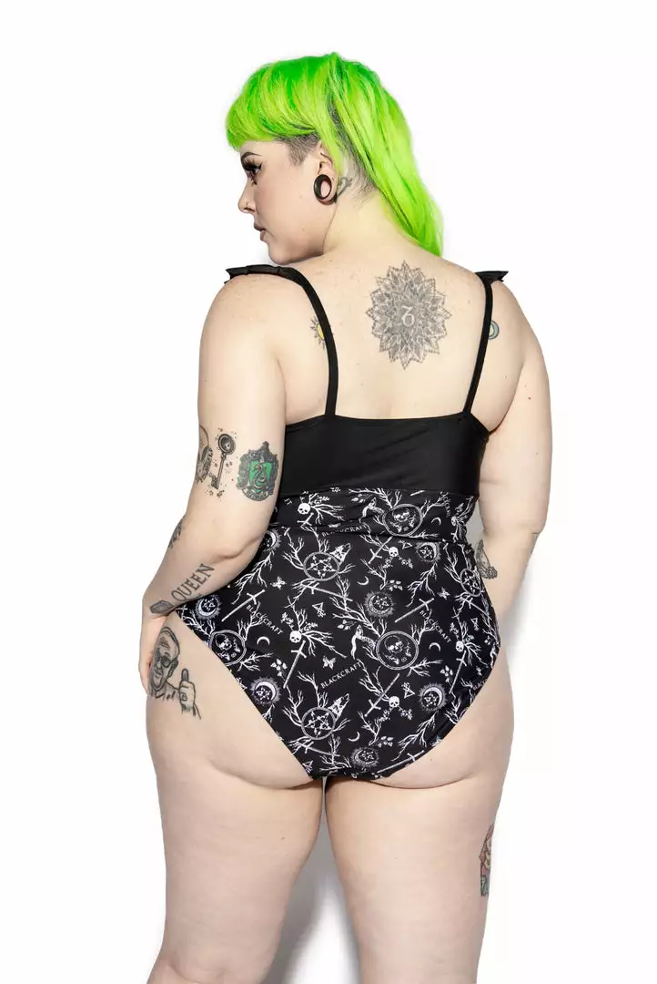 ACDC Mavis Demons Print One Piece 4 ACDC Mavis Demons Print One Piece