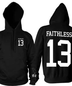 Blackcraft Cult Mens Faithless Crow - Hooded Pullover Sweater