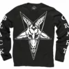 Blackcraft Cult Mens Baphomet -Long Sleeve Tee