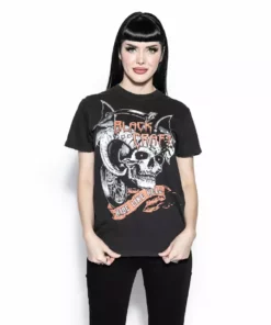 Blackcraft Cult Ride Like Hell - Black Distressed Vintage