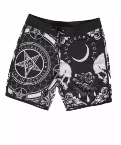 ACDC Mens Baroque Print - Board Shorts