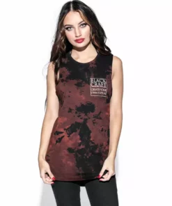 Blackcraft Cult Spirits Of The Dead Bleach Wash- Unisex Sleeveless Tall Tee