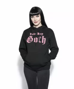 Blackcraft Cult Mens Low Key Goth - Hooded Pullover Sweater