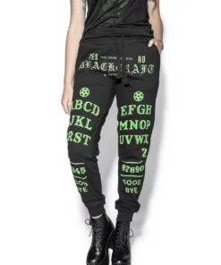 ACDC Mens Ouija - Green Print Joggers