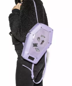 IDS Purple Pin Collector - Coffin Backpack Bags / Wallets