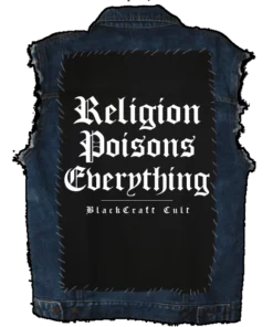 Blackcraft Cult Religion Poisons - Back Patch
