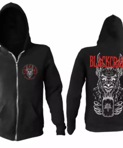 Blackcraft Cult Mens Satan Coffee - Zip Up Hoodie