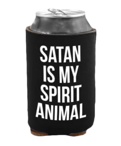 Blackcraft Cult Misc. Satan Is My Spirit Animal - Drink Cooler