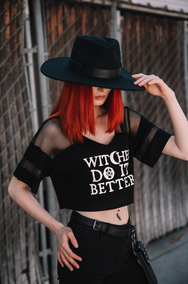 HK East As Above So Below - Wide Brim Fedora 6 HK East As Above So Below - Wide Brim Fedora