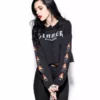 Blackcraft Cult Sinner - Women's Cropped Hoodie Womens
