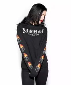 Blackcraft Cult Mens Sinner - Hooded Pullover Sweater