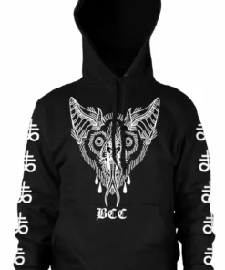 Blackcraft Cult Unholy Bat - Hooded Pullover Sweater
