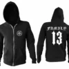 Blackcraft Cult Venue Relief Fund Zip Up Hoodie Mens