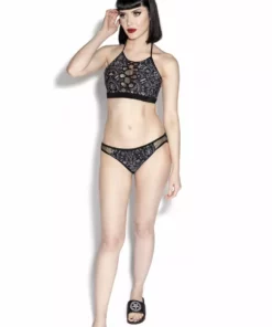 ACDC Womens Alchemical Ouija Mesh Bikini Top 11 ACDC Womens Alchemical Ouija Mesh Bikini Top