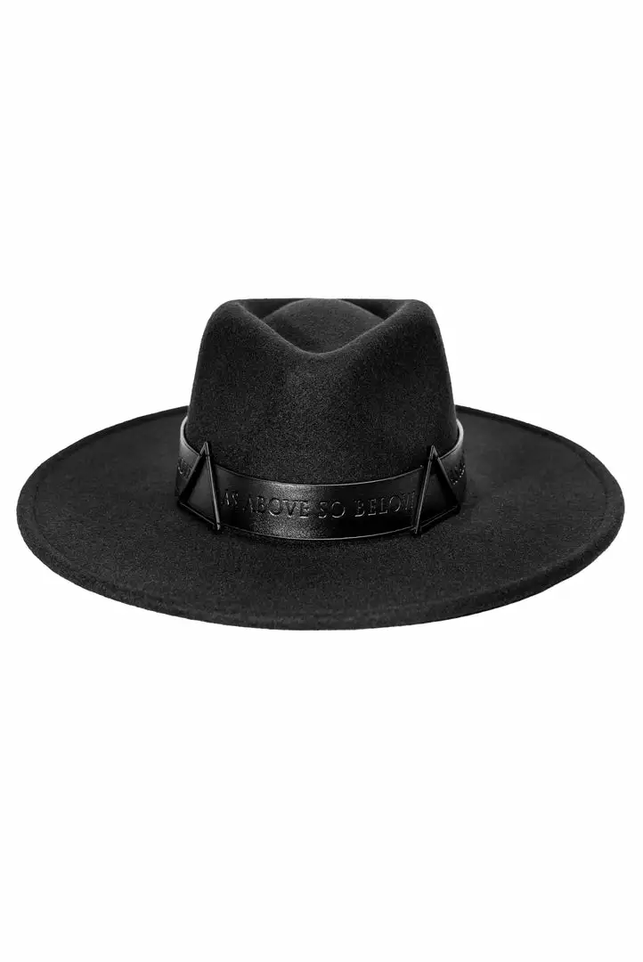 HK East As Above So Below - Wide Brim Fedora 3 HK East As Above So Below - Wide Brim Fedora