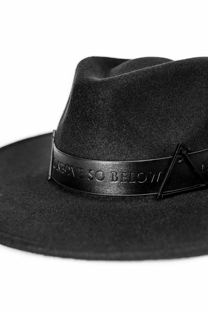 HK East As Above So Below - Wide Brim Fedora 5 HK East As Above So Below - Wide Brim Fedora