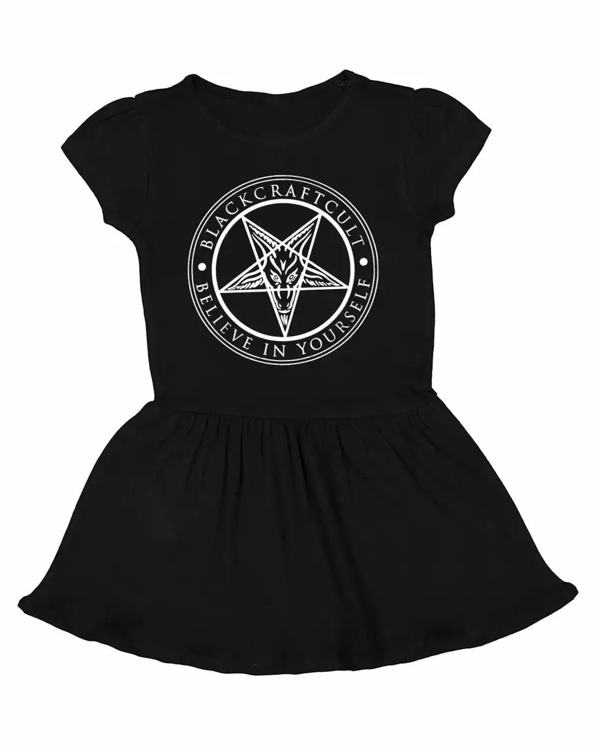 Blackcraft Cult Sales Halloween???? Shop 36 Blackcraft Cult Kids Believe In Yourself - Baby / Toddler Dress
