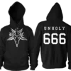 Blackcraft Cult Baphomet 666 - Hooded Pullover Sweater
