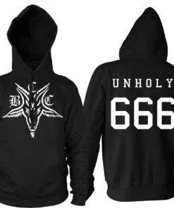Blackcraft Cult Baphomet 666 - Hooded Pullover Sweater