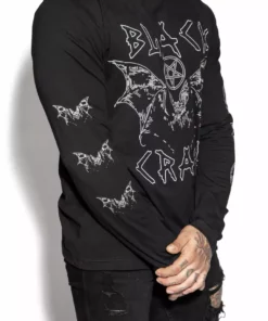 Blackcraft Cult Blackcraft Bat -Long Sleeve Tee Mens