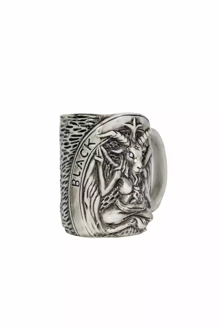 Blackcraft Cult Baphomet - Molded Ceramic Mug Drinkware 5 Blackcraft Cult Baphomet - Molded Ceramic Mug Drinkware