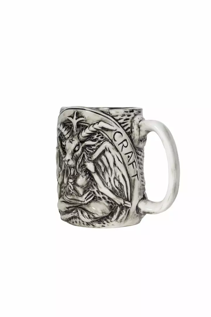 Blackcraft Cult Baphomet - Molded Ceramic Mug Drinkware 4 Blackcraft Cult Baphomet - Molded Ceramic Mug Drinkware