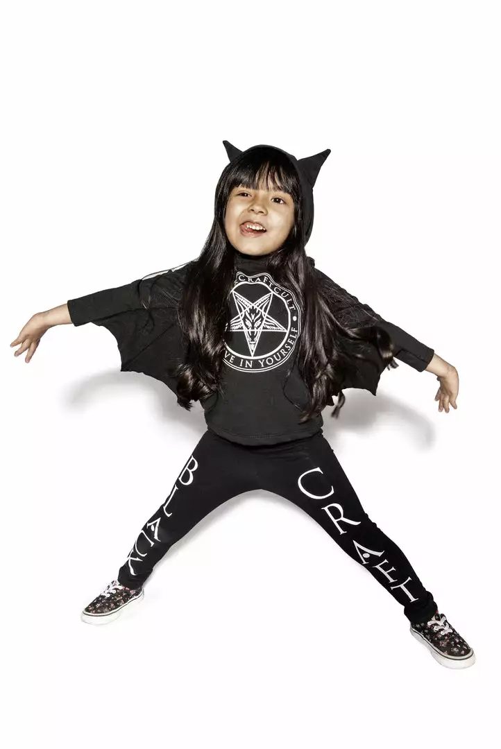 ACDC Believe In Yourself - Kid's Bat Hoodie 3 ACDC Believe In Yourself - Kid's Bat Hoodie