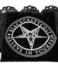Blackcraft Cult Pentagram Blanket - Moonlight Black Misc.