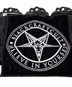 Blackcraft Cult Pentagram Blanket - Moonlight Black Misc.