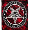 ACDC Believe In Yourself - Blood Moon Throw Blanket
