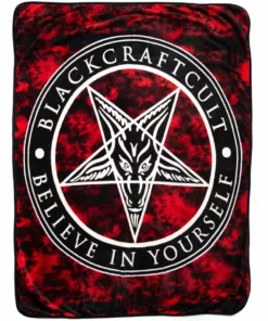 ACDC Believe In Yourself - Blood Moon Throw Blanket