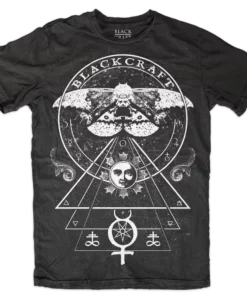 Blackcraft Cult Crowley's Moth Mens