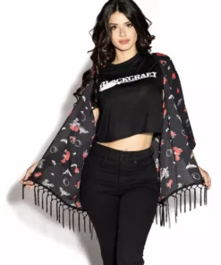 ACDC Womens Dark Floral - Kimono