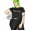Blackcraft Cult Womens Dead Inside - Flowy Crop Tee
