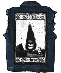 Blackcraft Cult Death Card - Back Patch