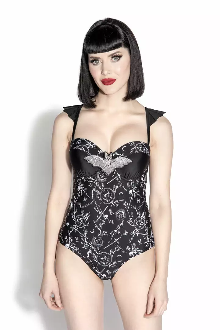 ACDC Mavis Demons Print One Piece 5 ACDC Mavis Demons Print One Piece