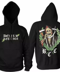 Blackcraft Cult Smoking Reaper - Hooded Pullover Sweater