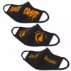 Blackcraft Cult Accessories Blackcraft Orange Face Mask Collection 2